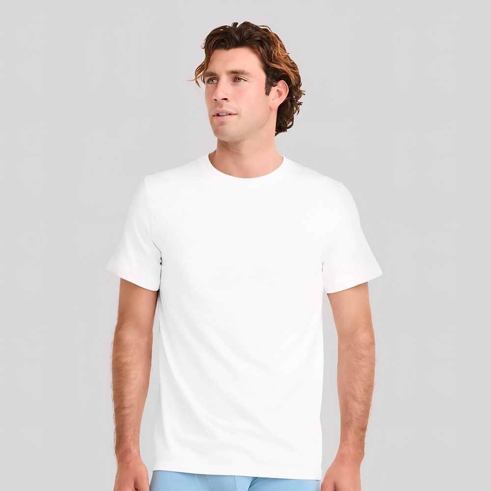 Jockey Men's White Short Sleeve Tee 3 Pack